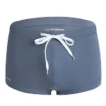 Men's Nylon Low Waist Boxer Swimming Shorts for comfort and style in the water. Quick-drying, perfect for swimming, and — photo 8