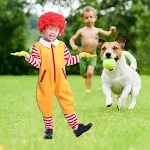 Christmas Children's Adult Clown Costume. Bring laughter and joy to holiday parties, family gatherings and festive event — photo 5