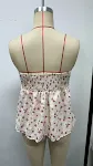 Temperament Printed Vest Lace-up Top perfect for creating stylish outfits. Easy to pair with skirts or pants for a chic, — photo 17
