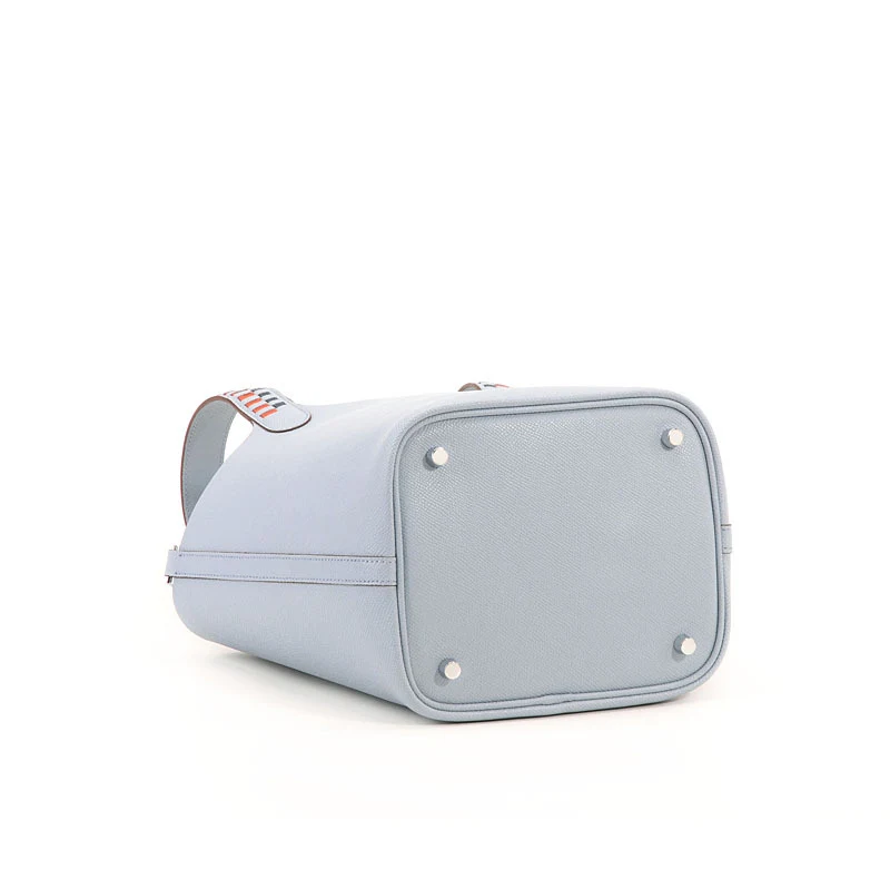 Title 6, Womens Bucket Top Layer Leather Hand-held One ...