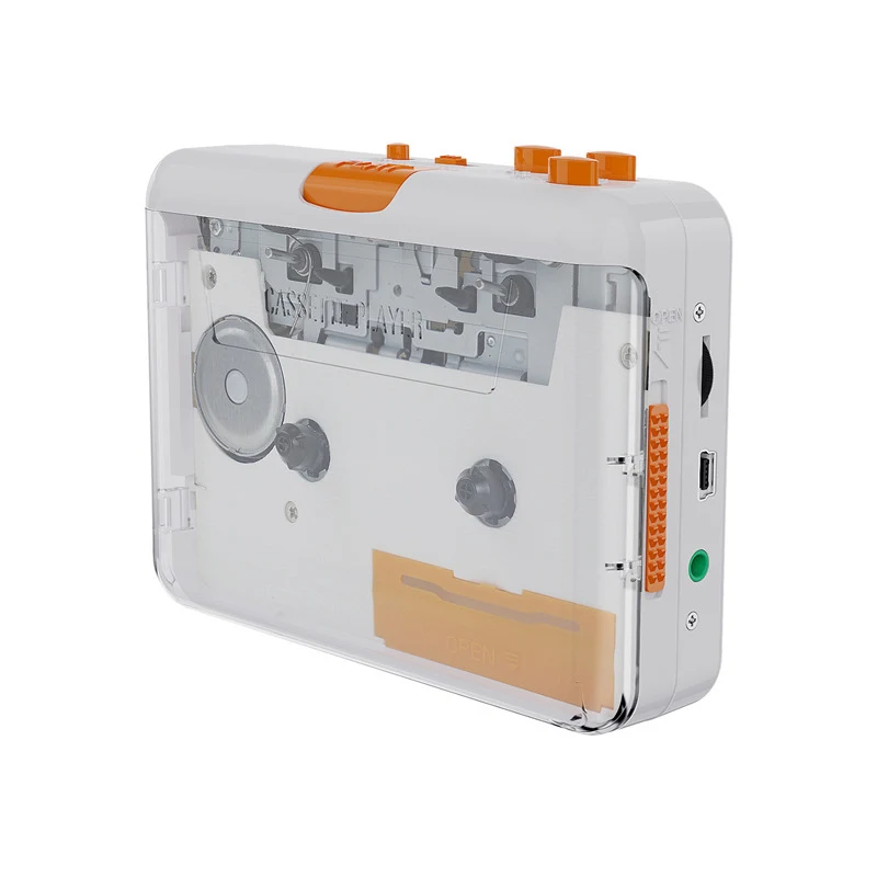 Transparent Walkman USB Automatic Cassette Machine Digitize your tapes, play your music, and enjoy your memories. The cl — photo 5