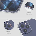 Capinha de silicone transparente macia para celular. Proteção flexível, design visível. Absorve impactos, fácil de limpar. Confortável e segura. — foto 3