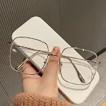 With glasses case