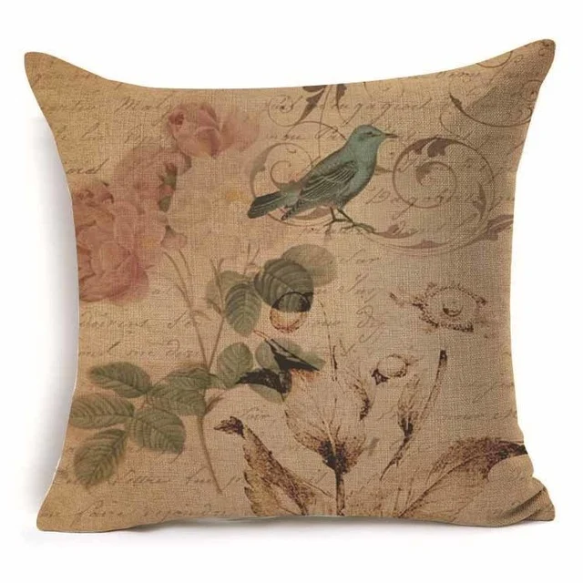 Ramo di cotone con motivo e federa Trasforma la tua camera da letto in un'oasi di relax con questo set che combina stile, comfort e design naturale. — foto 19