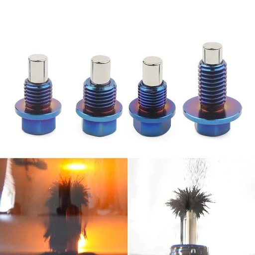 Title 4, Titan-Ölablassschraube mit Magnetkern Magnetisc...
