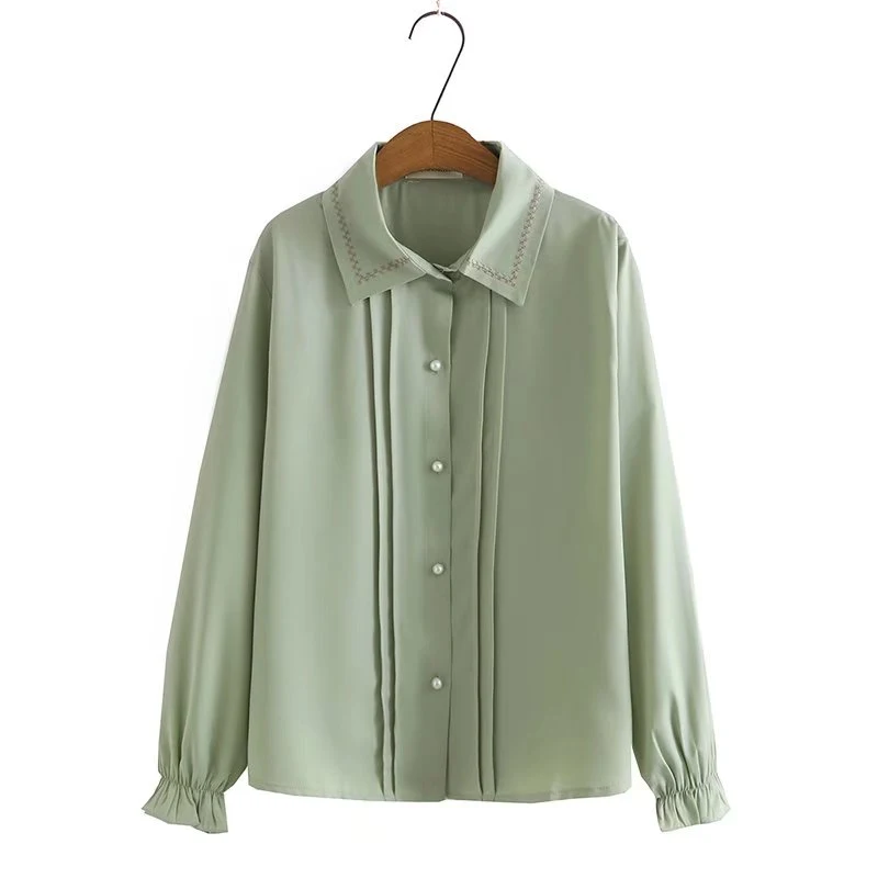 Title 5, Plus Size Womens Slim Loose Bottoming Embroide...