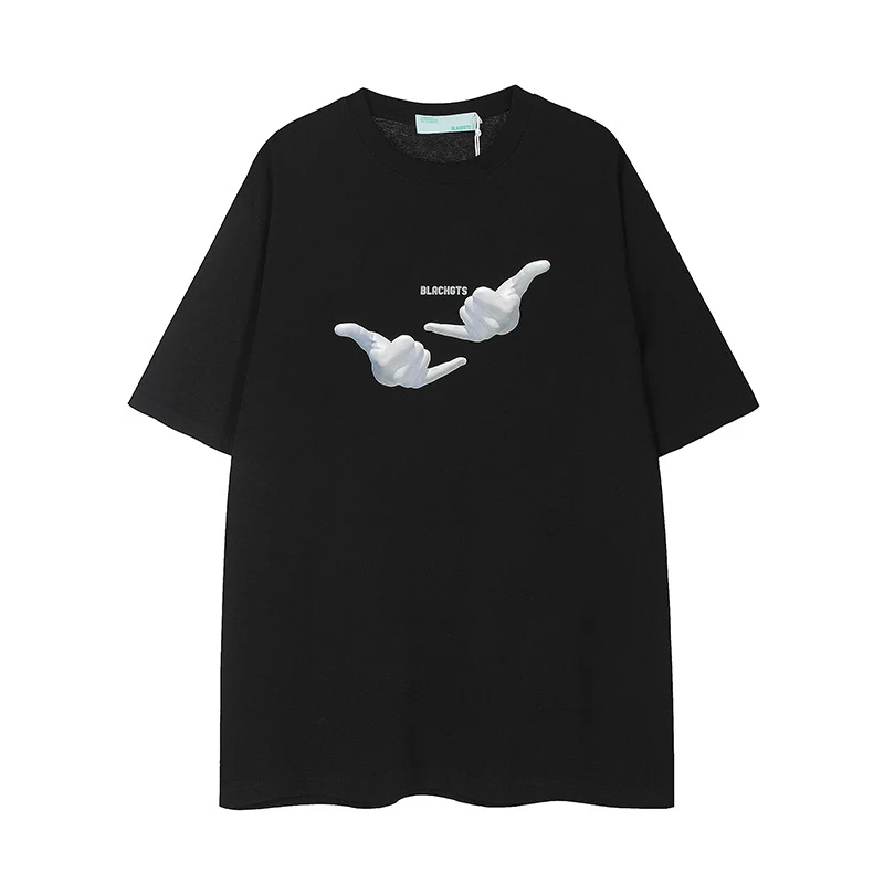 Title 12, Camiseta Masculina Verão Gola Redonda Manga Cur...