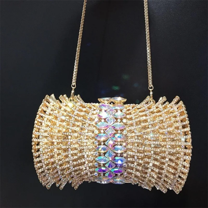 Title 10, Clutch Feminina de Diamante Case Rígido Vazio c...