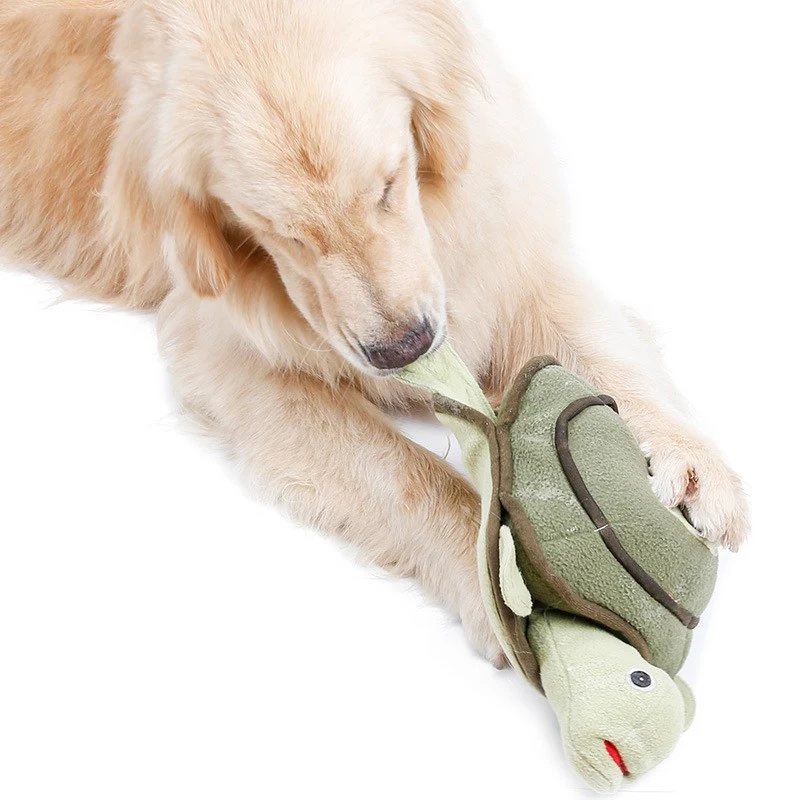 Title 1, Sounding plush toys for dogs. Interactive fun a...