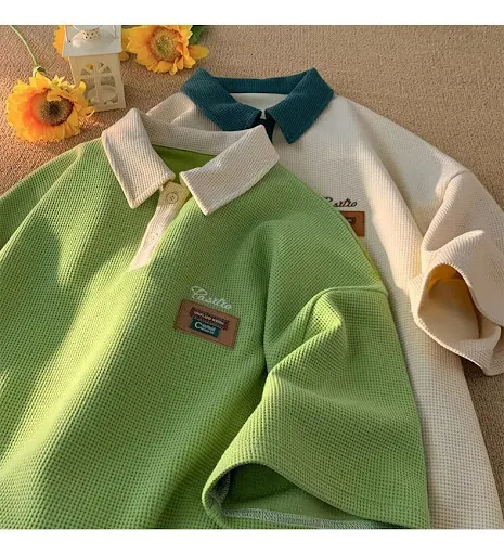 Title 4, Herenmode American Retro top, gemakkelijk te co...