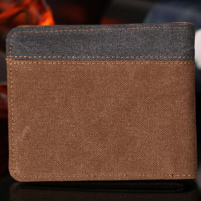 Carteira masculina de marca famosa, novidade. Porta-cédulas elegante e prático, ideal para cartões e dinheiro, design moderno. — foto 7