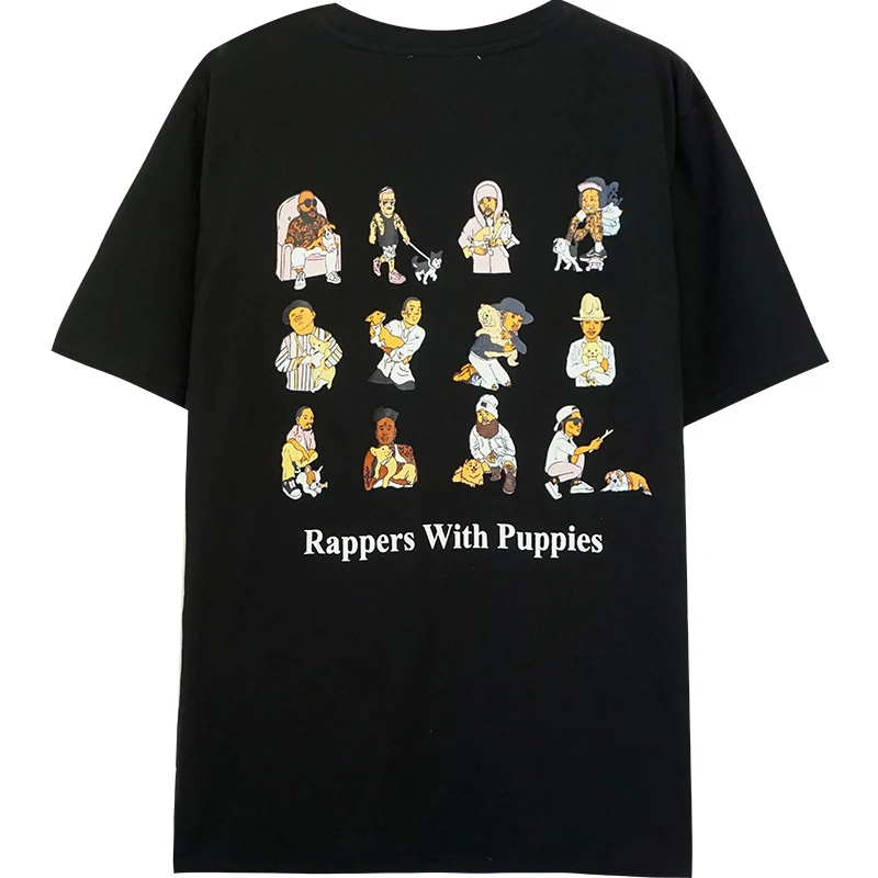 Vintage schwarzes Damen T-Shirt mit Rückenprint und kurzen Ärmeln. Bequemes und stylisches Oberteil für den Alltag. Ein echter Hingucker. — foto 1