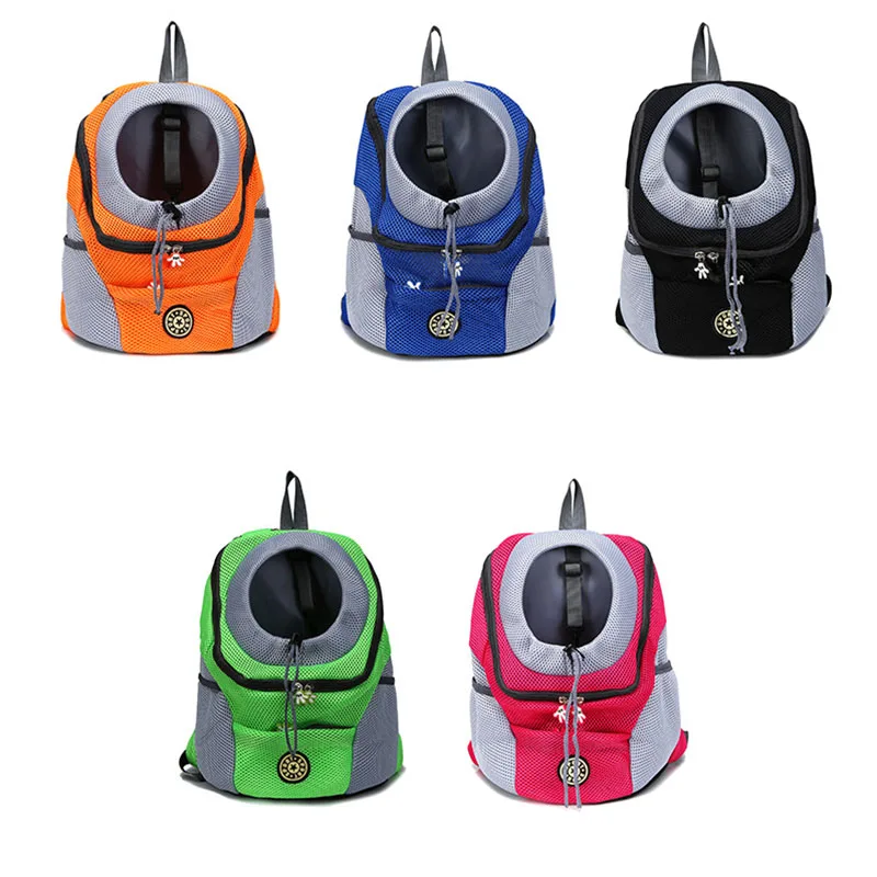 Title 3, Portable Dog Cat Carrier Pet Backpack Bag Breat...