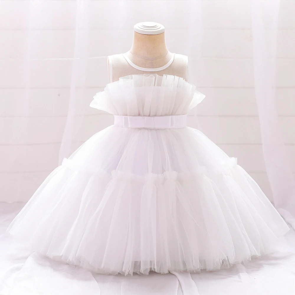 Title 4, Meisjes mode effen kleur puffy tule taartrok, p...