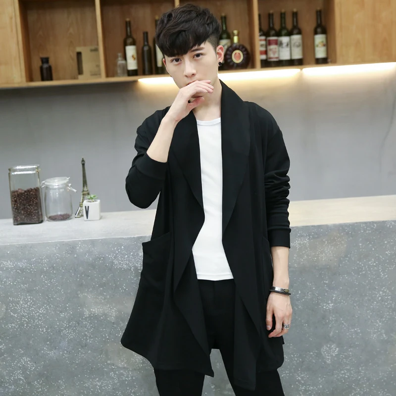 Abrigo tipo gabardina cárdigan de largo medio primavera y otoño perfecto para capas elegantes y confortables en climas cambiantes — foto 7