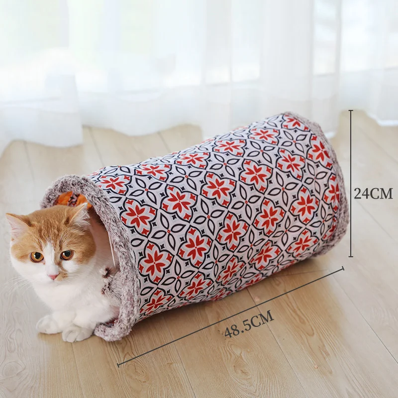 Title 5, Cat Toy Drill Hole Pet Tent. Provides interacti...