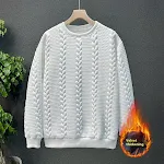 Moletom com capuz masculino High Sense Hot Fashion, escovado. Conforto e estilo para o dia a dia. Macio, moderno e perfeito para você. — foto 4