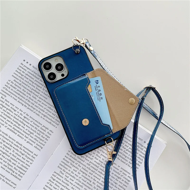 Title 15, Capa crossbody de couro para celular, ideal par...