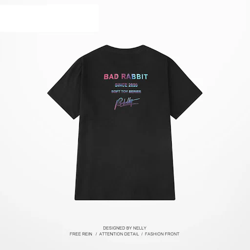 Title 3, Summer Cotton Graffiti Half Sleeve Loose Korean...
