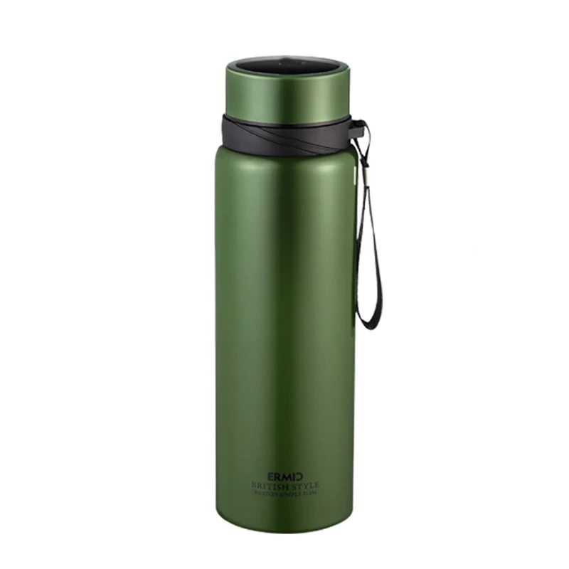 Men and Women's Portable Outdoor Large Capacity Stainless Steel Insulation Cup, keeps drinks hot or cold, perfect for tr — photo 3