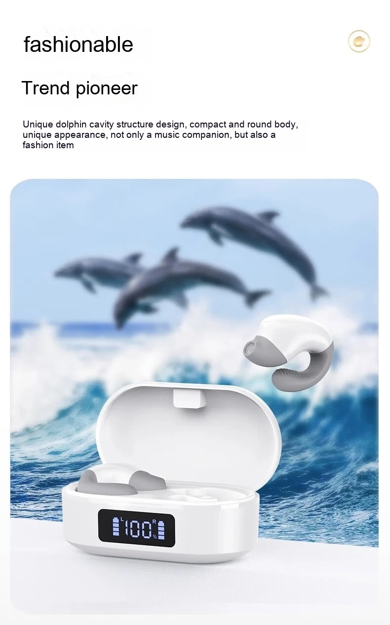 Title 15, Fone de ouvido Bluetooth clip confortável sem d...