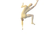 Unique Climber Sculpture Wall Decor Climber Wall Decoration adds a modern and artistic touch to any room, creating a foc — photo 4