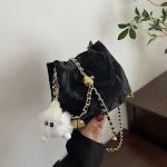 Bolsa feminina com pingente crossbody versátil para uso diário e passeios. Uma bolsa prática e elegante, perfeita para mulheres modernas. — foto 1