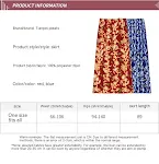Printed High Waist Slit A-Line Skirt – Flattering and stylish, perfect for any occasion. Comfortable, versatile, and eff — photo 8