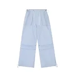 Rivet Pleated Paratrooper Casual Pants Men's Loose fit. Comfortable and stylish for everyday wear. Enjoy freedom of move — photo 16
