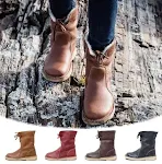 Women's Snow Boots with Fur Plush Lining and Lace Up, warm winter footwear for ultimate comfort and protection from the — photo 10