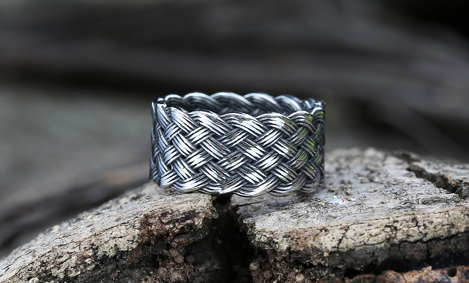 Title 5, Anillo Vikingo Nórdico de Acero Inoxidable Simp...
