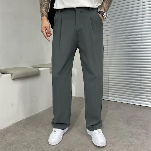 Title 6, Summer Thin Pants Mens Ice Silk New Loose Casu...