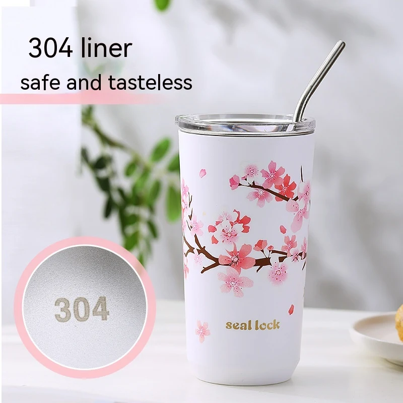 Caneca de chá com leite e café para meninas, perfeita para bebidas quentes e frias. Design adorável para leite, café, chá. Desfrute com estilo e fofura. — foto 10