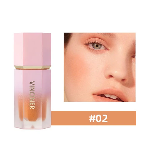 Title 4, 8 Kleuren Vloeibare Blush Langhoudend Mat Zijde...