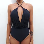 Costume da bagno da donna Bikini Monokini Intero Spiaggia Elegante e confortevole Perfetto per nuotare e rilassarsi in vacanza — foto 2