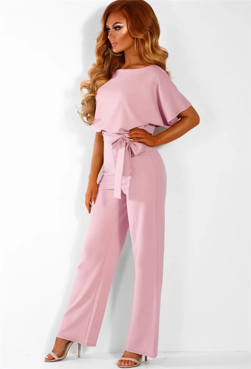 Title 5, Button short sleeve womens jumpsuit