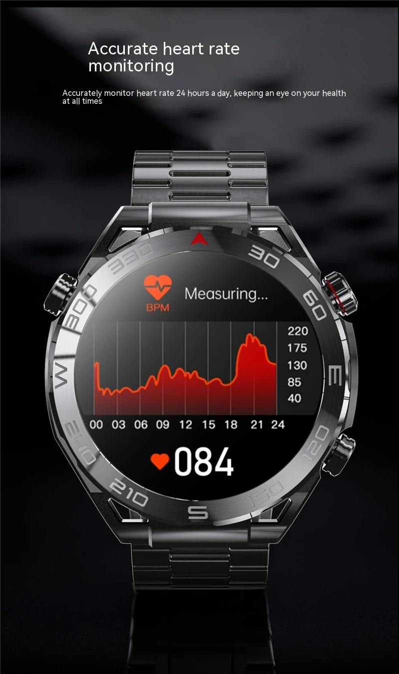 Smartwatch ZD5UM com Chamadas Bluetooth, Detecção de Oxigênio no Sangue e Assistente de Voz IA. Conectividade e saúde em seu pulso. — foto 11