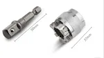 Hand drill adaptor and adjusti