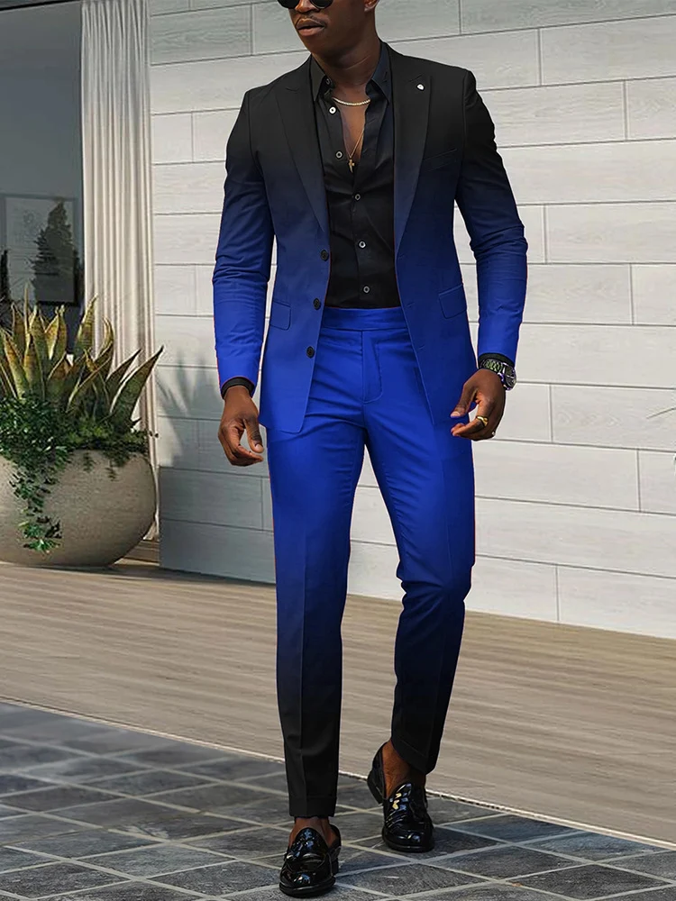 Title 11, Trendy All-matching Mens High Quality Gradient...