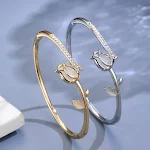 Pulseira Tulipa Opala Personalidade Graciosa — foto 1