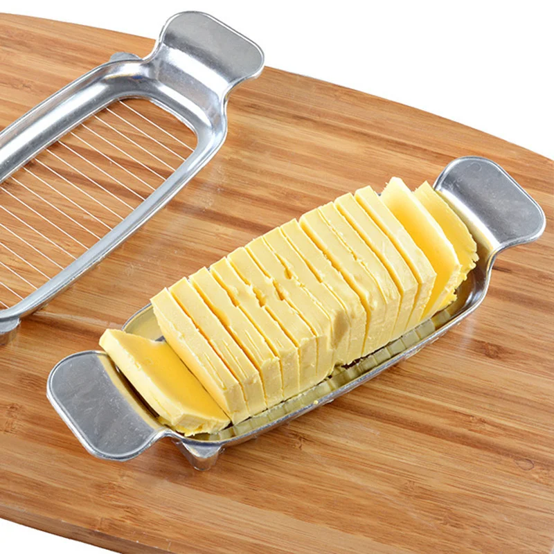 Aluminum Alloy Die Casting Butter Cheese Slicer. Creates perfect slices, durable, easy to clean, and ideal for serving a — photo 6