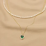 Colar de pérolas de água doce natural para mulheres Design exclusivo e versátil Acessório elegante para qualquer look Joia feminina atemporal — foto 2