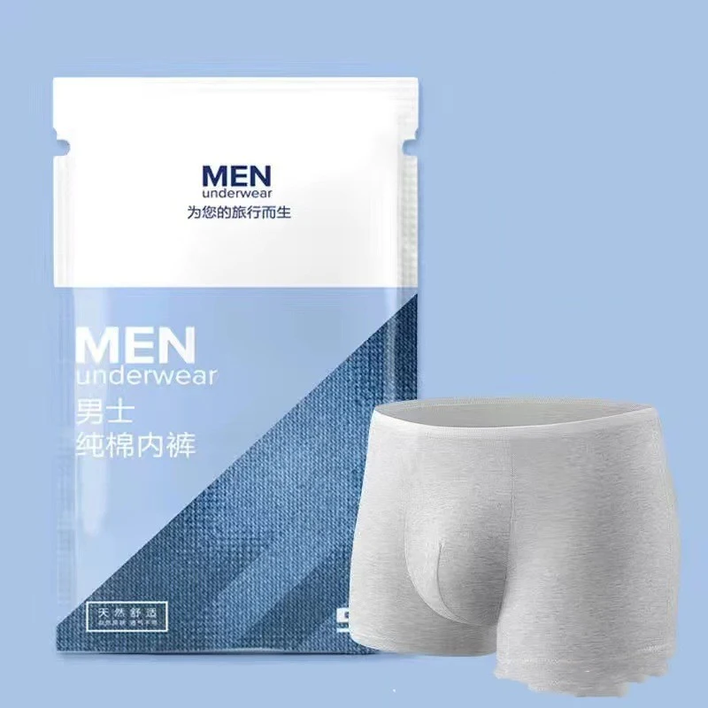 Calzoncillos desechables para hombre de puro algodón. Cómodos, higiénicos y perfectos para viajes, deporte o uso diario. Disponibles ya! — foto 7