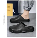 Closed-toe Slippers Outdoor Wear Non-slip Waterproof and Oil Resistant Half Slippers for Protection and Comfort — photo 1