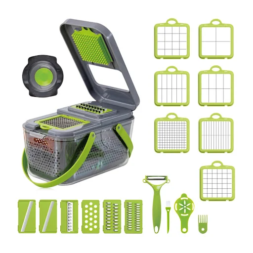Title 1, Kitchen Multi-function Vegetable Cutter Chop, s...