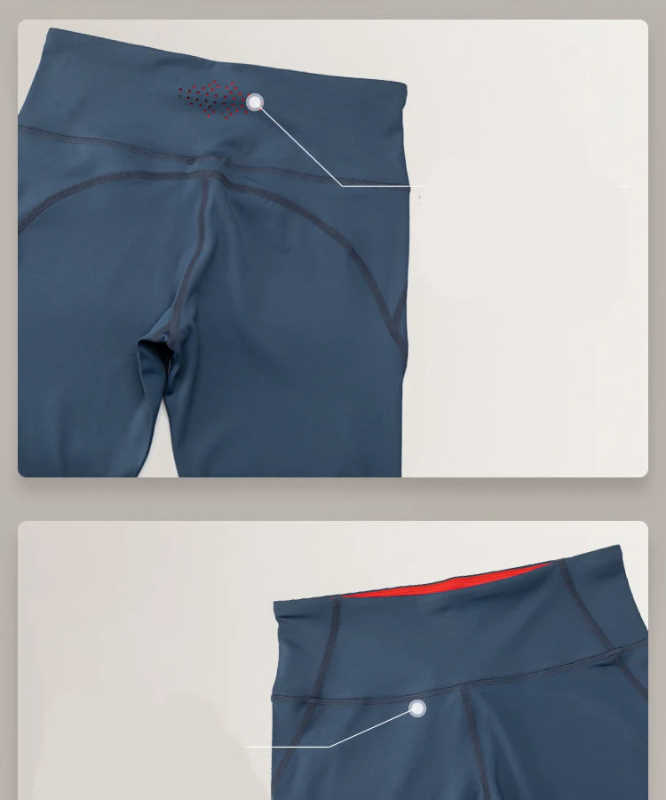 Title 4, Leggings sportivi da donna, a vita alta, aderen...
