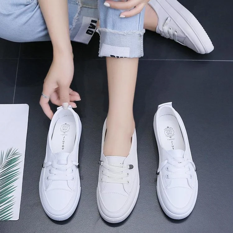 Breathable Shallow Mouth Korean Style All-match Single Shoes for Women. Comfortable and stylish footwear for everyday we — photo 5