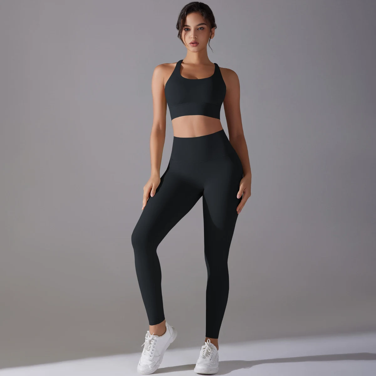 Title 5, Suit Sports Underwear Fitness Yoga Pants Two-pi...
