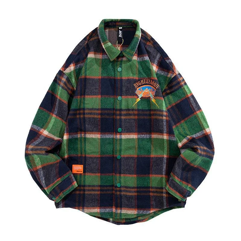 Camisa de manga longa com bordado de olho para casais, casaco. Compartilhe estilo e conforto com esta peça única e quentinha, ideal para o casal. — foto 2