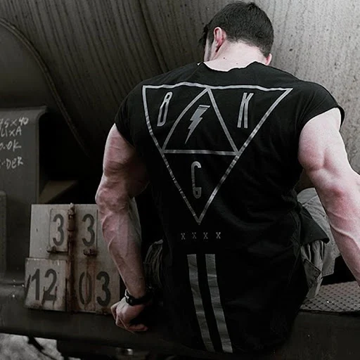 Title 3, Muscle Fitness Brothers Sleeveless Vest Mens L...